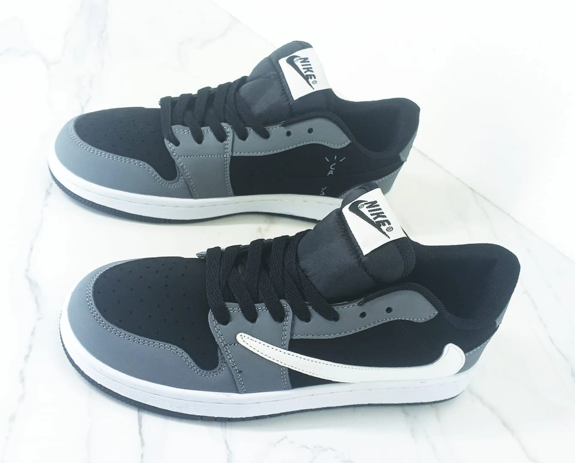 Nike Travis Scott x Air Jordan 1 Low Black Grey