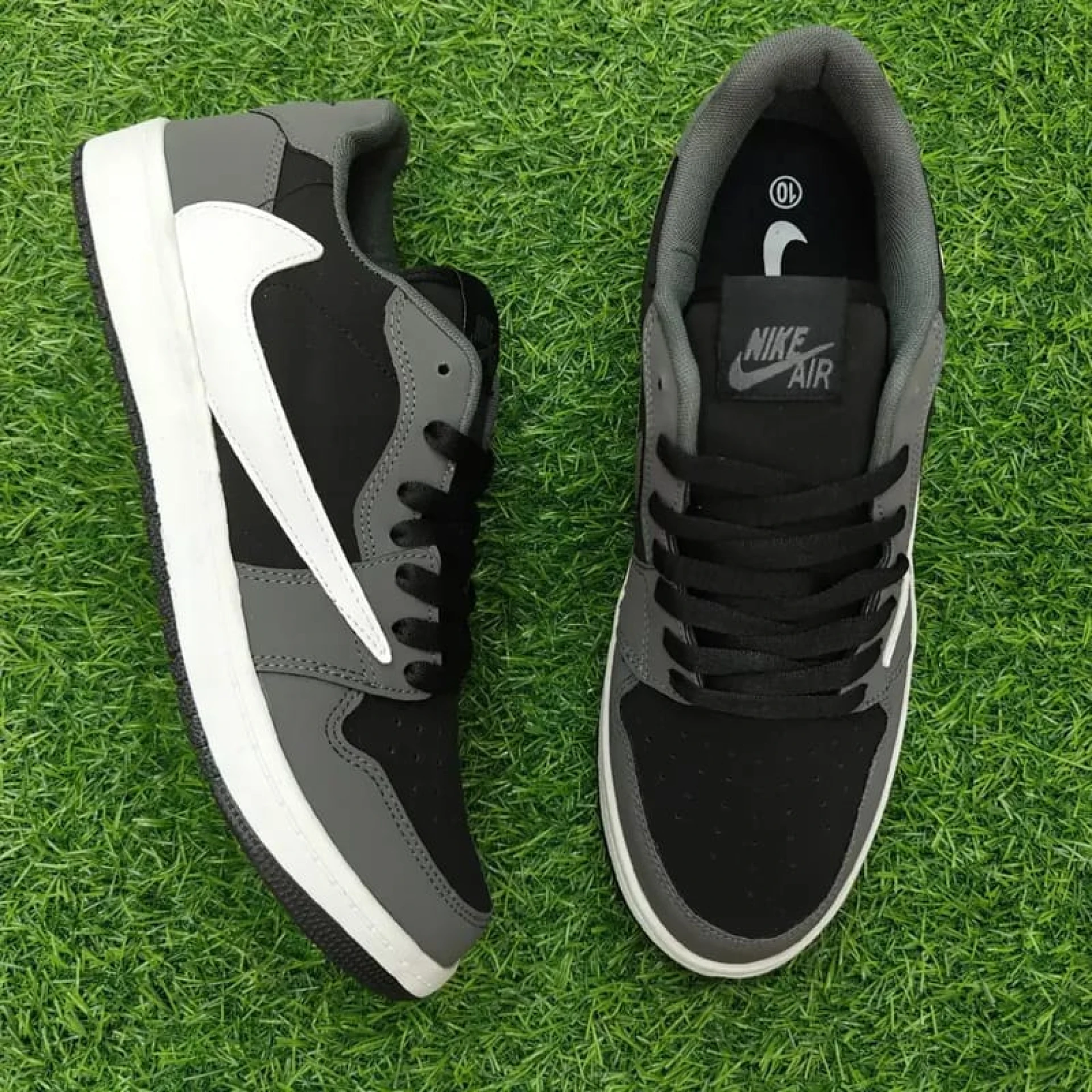 Nike Travis Scott x Air Jordan 1 Low Black Grey