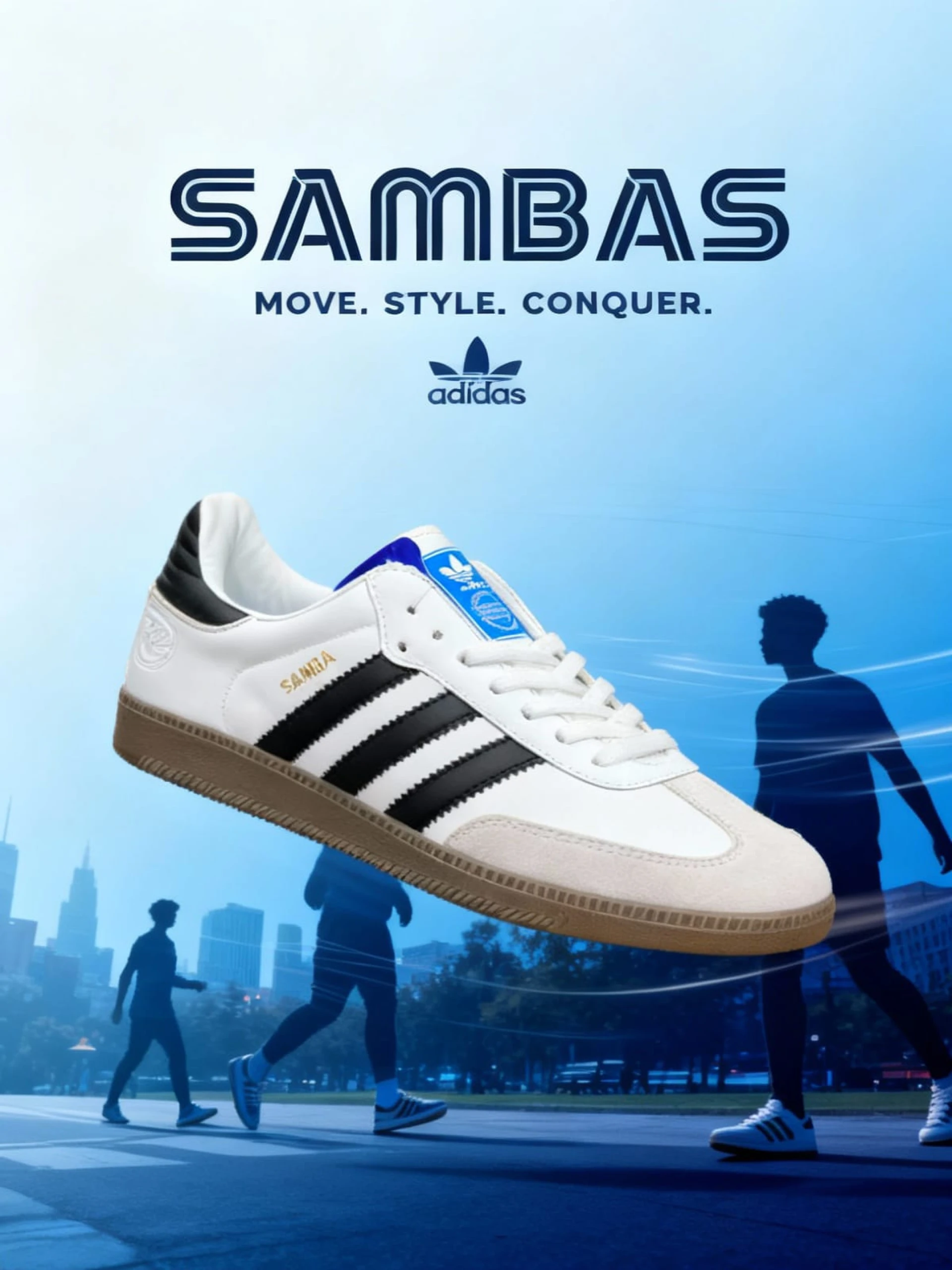 Adidas Samba white