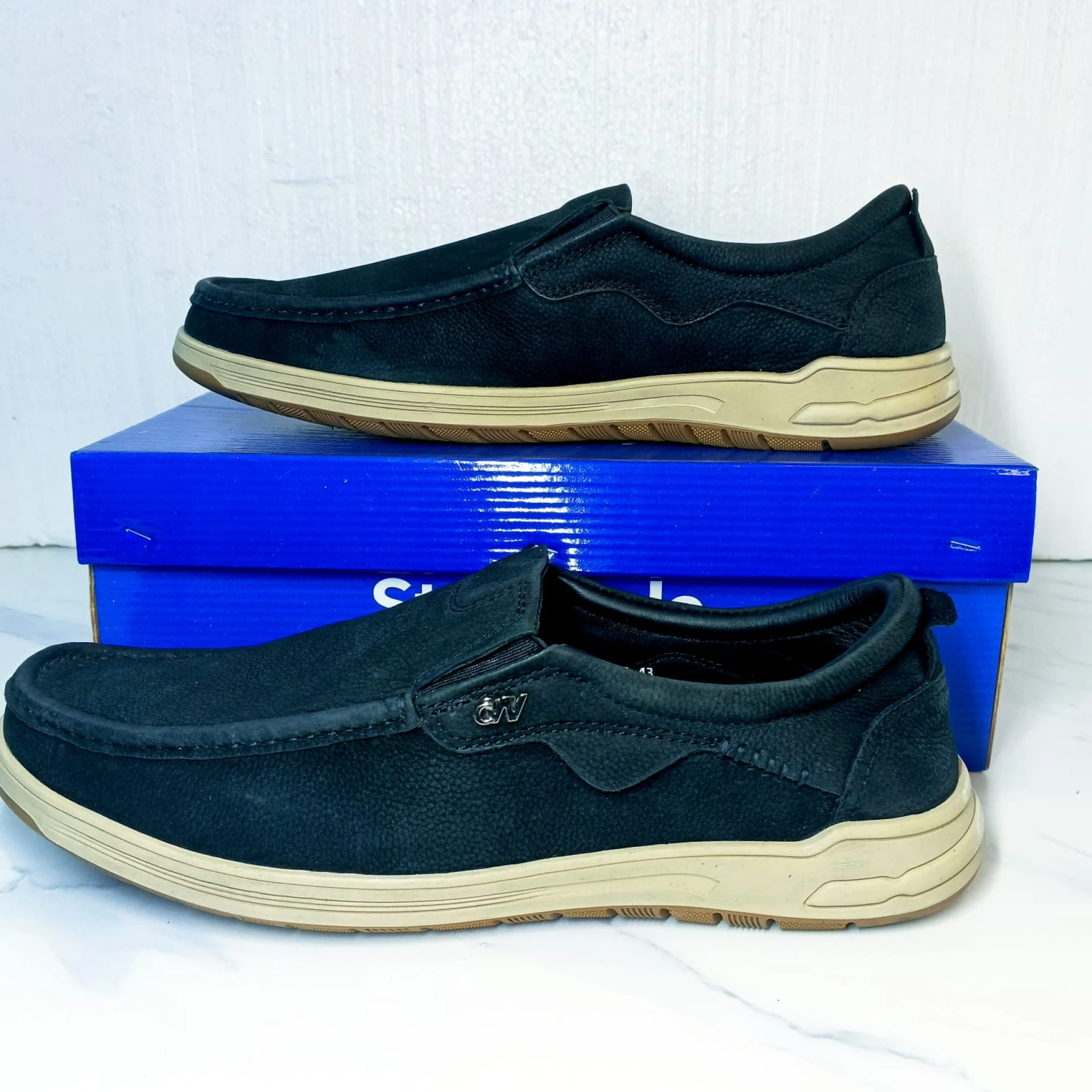 StepStyle Casual Loffer-1 Black